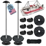 Pontoon Boat Cover Support 2 Pack, Windproof Sectional. Fixed Price $57.21.