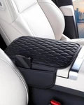Premium Black Nappa Leather Armrest Cover For Classic Car Center Consoles. Fixed Price $25.67.