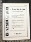 1930 Sportsman Magazine Fish Hunt Guide Boston Ad 30993. Fixed Price $21.95.
