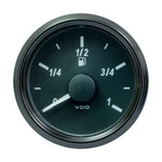 Vdo Singleviu 52MM (2-1/16") Fuel Level Gauge Euro 3-180 Ohm (A2C3833100030). Fixed Price $103.99.