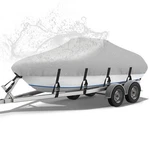 Boat Cover 20 -22 Long Beam Up To 102 600D Waterproof Gray Neverland Heavy Duty. Fixed Price $114.99.