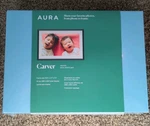 New Sealed Aura Carver Hd Digital Picture Frame Gravel With White Matte 10.5 In. Fixed Price $99.99.