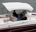 Shademate OV80284OW White Bimini Top Poly Fabric/boot 3BOW, 42 H, 61 -66 W-new. Fixed Price $135.00.