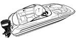 7.6OZ Boat Cover Godfrey Hurricane Sundeck Sport Ss 220 O/b 2010-2014. Fixed Price $848.98.