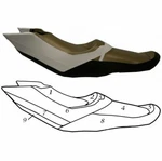 Seadoo Custom Seat Cover 155 215 2010 2011 2012 2013/GTX Ltd Is 255 2009. Fixed Price $217.95.