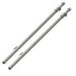 Taco Tele-sun Aluminum Shade Poles W/carry Bag T10-7001VEL Upc 631049090457. Fixed Price $400.80.
