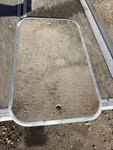 2003 Larson Floor Storage Ski Locker Fiberglass Lid Door Cover W/carpet. Fixed Price $200.00.