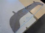 Rinker 246 Radar Arch Bimini Boot Taupe 9" X 77" Marine Boat. Fixed Price $79.95.