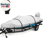 Boat Covers 17-19FT, 1200D Heavy Duty Waterproof Trailerable With Met. Fixed Price $192.00.