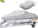 Trailerable Boat Cover- 17'-19' Heavy Duty Waterproof Tarp Covers With Storage. Fixed Price $25.99.