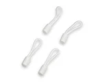 Stayput White Pull Cords - 4 Pack, Used With Shock & Zippers For Canvas.... Fixed Price $19.86.