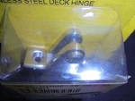 Seachoice Stainless Steel 90 Degree Deck Hinge For Bimini Top Cover 75821. Fixed Price $9.00.