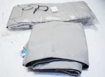 New Cover Only! Seasons Row Bimini Top Canvas Gray 8' X 79"-84" Ships Free. Fixed Price $114.99.