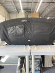 Malibu G3 740005.1 Black 81 1/2" X 80" Bimini W/ Frame And Boot Marine Boat. Fixed Price $1299.95.
