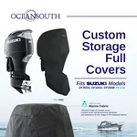 Oceansouth Outboard Storage Full Cover For Suzuki V6 4.4L 25" Leg. Fixed Price $192.73.
