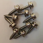 10 5/8" All Stainless Steel Screw Stud Oversized Repair Fiberglass Hull Or Wood. Fixed Price $14.32.