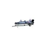 Seachoice 97343 Universal Fit Cover For 20'-21' Bass Boat, V-hull Runabout,. Fixed Price $153.38.