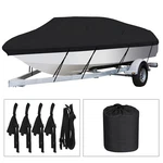 11-22FT Waterproof Heavy Duty Boat Cover Fishing Ski V-hull Trailerable Runabout. Fixed Price $54.99.