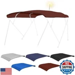 Fuprosico Bimini Top Replacement Canvas With Light Hole For Boat, 4 Bow 8L 73. Fixed Price $135.99.