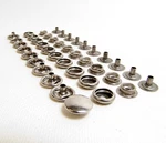 Snaps, Stainless Steel, 20 Of Each Piece, 80 Pc.total - The Real. Fixed Price $21.95.
