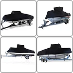 Unused 16FT-24FT Heavy Duty Center Console T-top Roof Boat Cover 420D. Fixed Price $88.46.