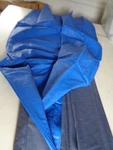 Attwood Marine 24009 Bow Bimini Top Fabric Blue Vinyl 88"-96" Beam. Fixed Price $86.40.