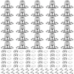 30 Sets Canvas Twist Lock Fasteners Turn Button Eyelet And Stud. Fixed Price $35.00.