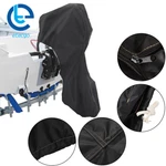 Black 600D Heavy Duty Boat Full Outboard Engine Motor Cover Fit For 6-225HP. Fixed Price $17.09.