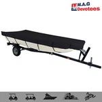 210D For Jon Boat Cover,fits 12FT-18FT L,beam Width Up TO75IN,BLACK. Fixed Price $24.09.
