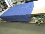 Dowco 109 1/2" X 106" 4 Bow Bimini Top Blue Marine Boat. Fixed Price $219.95.