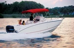 6.25OZ Semi-custom Boat Cover Fits Mako 201 Center Console Bow Rails O/b 1990-90. Fixed Price $563.19.