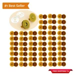 High-quality 14MM Magnetic Button Clasp 50 Sets Antique Brass Finish. Fixed Price $8.09.