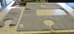 Bayliner 212 Cu / 652 Cockpit Snap Carpet Mat Set Of (2) 1790361 Gray Boat. Fixed Price $299.95.