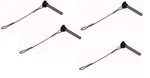 Marine Part Depot Four Stainless Bimini 4.76MM X 25MM, Steel Sliver. Fixed Price $13.34.