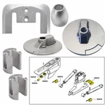 20805 Tecnoseal Anode Kit With Hardware Mercury Bravo 3 2004 Zinc. Fixed Price $71.37.