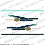 Fits Grady White Boats Fisherman Style Stripes Decals. Fixed Price $364.95.