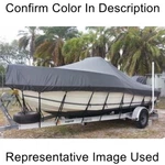 Carver 77817F-10 Styled-to-fit Travel Boat Cover Poly-flex Ii Slate Gray New. Fixed Price $218.32.