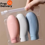 Travel Bottle Set Refillable Squeezable Leakproof Silicone Container 3 PCS/60 Ml. Fixed Price $6.98.