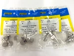 4 Packs Seachoice Products 59866 Twist Studs W/ 2 Prong Base & Clinch Plate. Fixed Price $19.99.