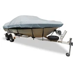 Carver Flex-fit Pro Boat Cover V-hull Runabout, 17' 19'. Fixed Price $167.00.