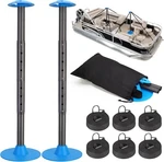 Windproof Boat Cover Support Pole System 2 Pcs With 8 Adjustable Heights.... Fixed Price $59.70.