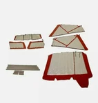 Larson 240 Cabrio Ameritex 1034560003 Jockey Red Boat Camper Curtain Kit.... Fixed Price $670.28.