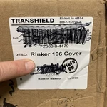 New Shrinkable Boat Cover Rinker 196 Transhield F2660.0-4479 Storage. Fixed Price $174.99.