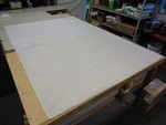 Interior Cabin Curtain Liner White W/ Hooks 73" X 108" Marine Boat. Fixed Price $19.95.