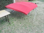 Taylor Made Bimini Boat Top And Frame W/ Boot Cover For Ft Chaparral 216 Ssi. Fixed Price $250.00.