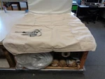 Rinker 192 (2013 - 2014) 100830033 Bimini Top Bow Tan 65" X 62" Marine Boat. Fixed Price $169.95.