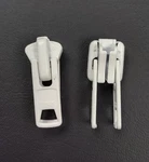 Ykk #10 Double Pull Locking Metal Zipper Slider White (tooth Chain) $10/20 Pak. Fixed Price $10.00.