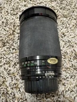 Prospec Mc Auto Zoom Macro 1:3.8 5.6 F=28-200MM Lens With Cover And Cap. Fixed Price $49.99.