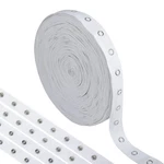 15 Yard Soft Cloth Sewing Snap Trim - Button Tape Press Stud Fastener Fo.... Fixed Price $36.48.