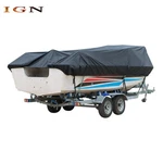 14-16FT Boat Cover Waterproof Fishing V-hull Tri-hull Runabout Black Trailerable. Fixed Price $28.36.